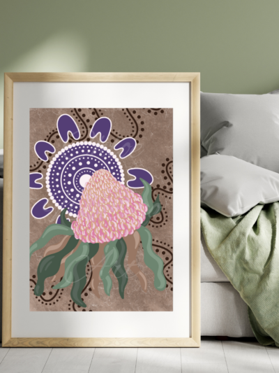 Warratah – Original Digital Print – Design 1