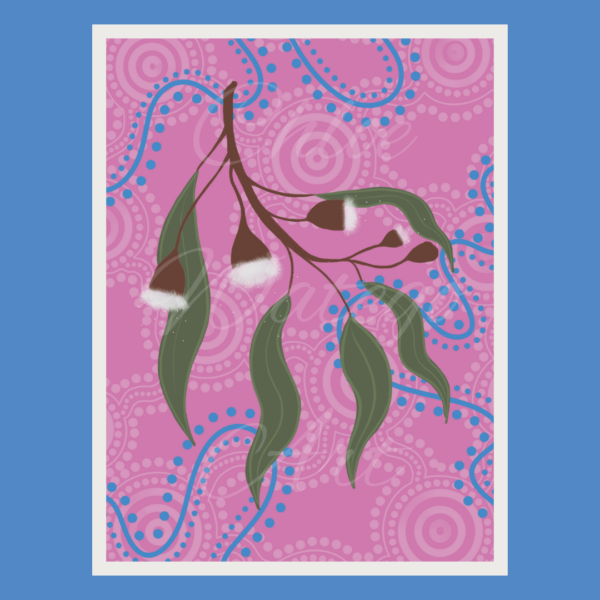 Eucalyptus - Original Digital Print - Design 2 - Image 2