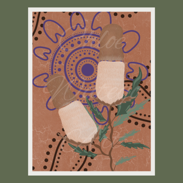 Banksia - Original Digital Print- Design 1 - Image 2