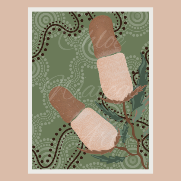 Banksia - Original Digital Print - Design 2 - Image 2