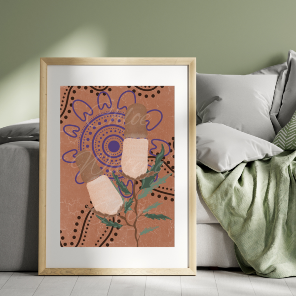 Banksia - Original Digital Print- Design 1