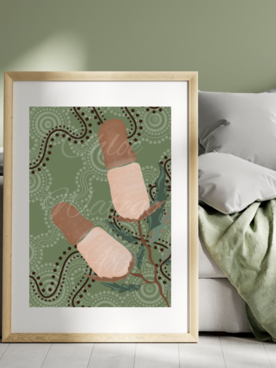 Banksia – Original Digital Print – Design 2