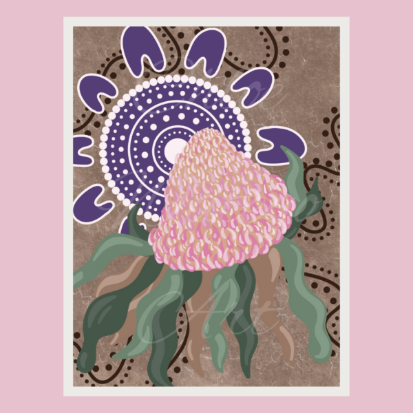 Warratah - Original Digital Print - Design 1 - Image 2