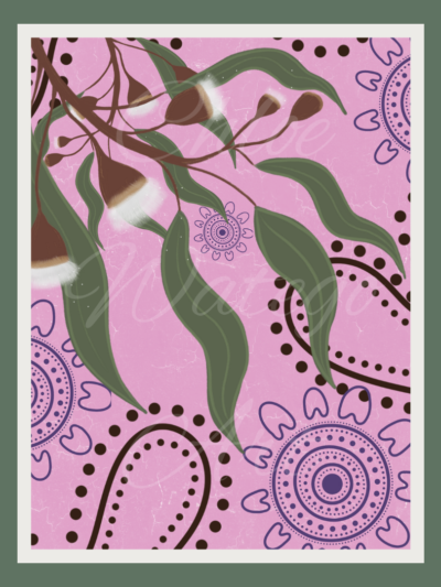 Eucalyptus – Original Digital Print – Design 1