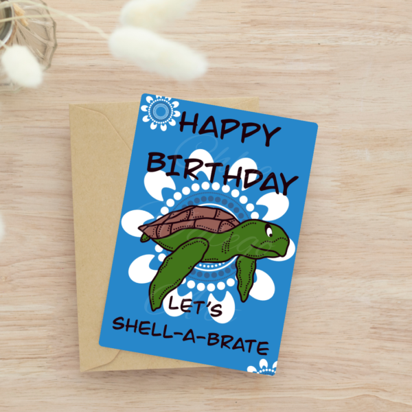 Shell-a-brate - Greeting Card