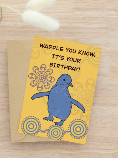 Waddle You Know – Greeting Card